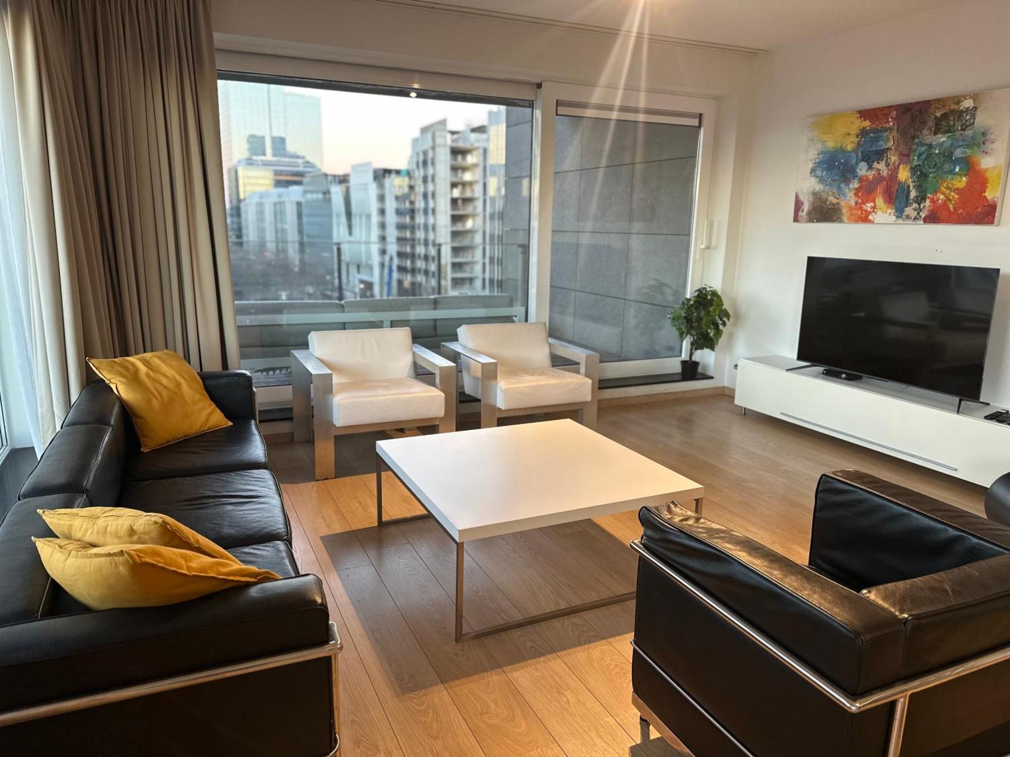 Apartment With Balcony In Brussels Center Eksteriør billede